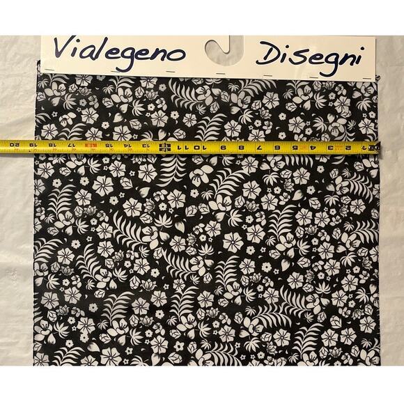One of a Kind Silk Scarf Manufacture Sample - Vialegeno Disegni Como Italy - Picture 8 of 8